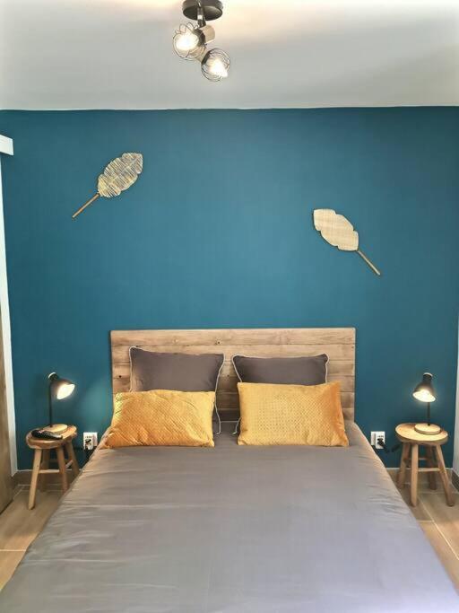 Bleu Lavande - Coquet Appartement Ambiance Village إستريس المظهر الخارجي الصورة